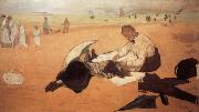 Edgar Degas At the Beach oil painting picture wholesale